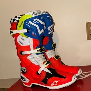 Troy Lee Designs Alpinestars Tech-10 Boots Size 13
